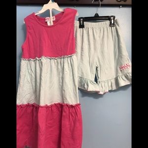 Ruffle girl size 12/14